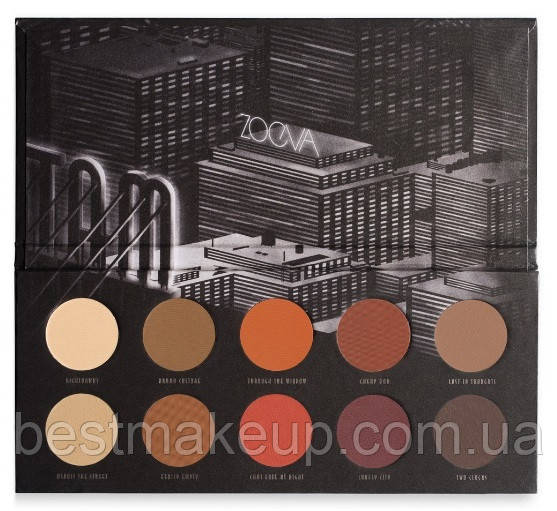 Палетка тіней ZOEVA Matte Palette 