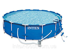 Intex 54946 (28236) - каркасний басейн metal frame 457x122 см, фото 3