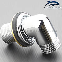 Хромований куточок для душових кабін та гідробоксів UD-03