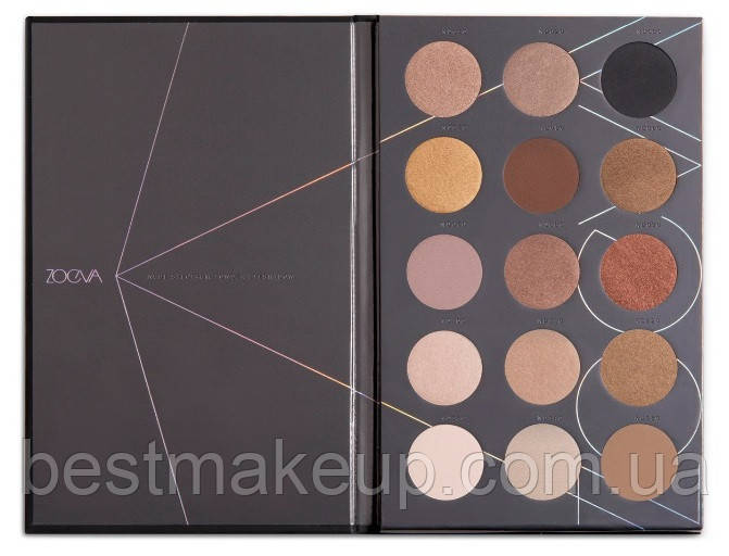 Палетка тіней ZOEVA Nude Spectrum Palette