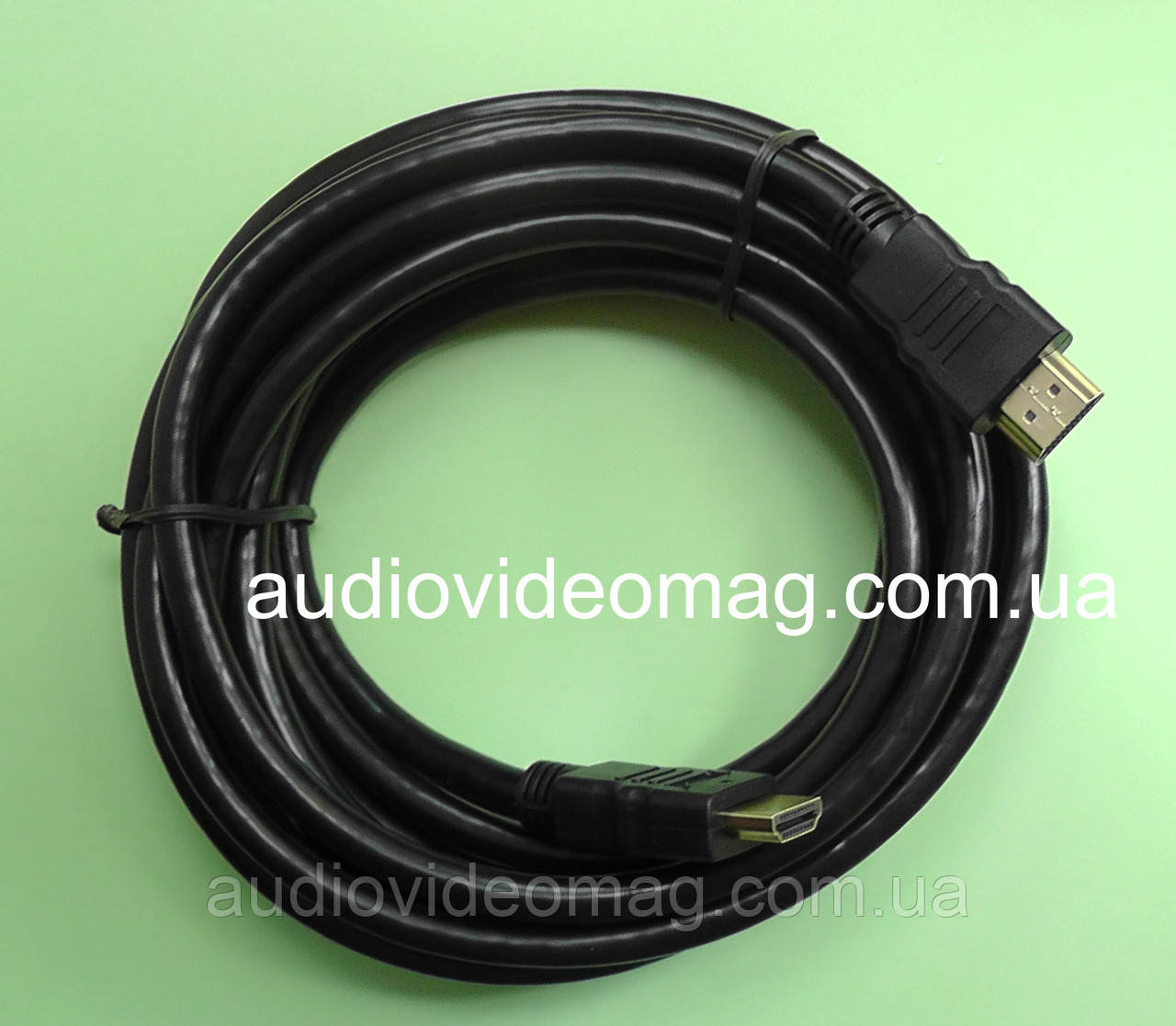 Кабель HDMI - HDMI, длина 5 метров, цвет черный - фото 1 - id-p13144447