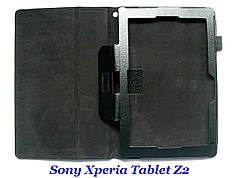 Черный чехол-книжка Folio Case для планшета Sony Xperia Tablet Z2 Z 2 эко кожа PU