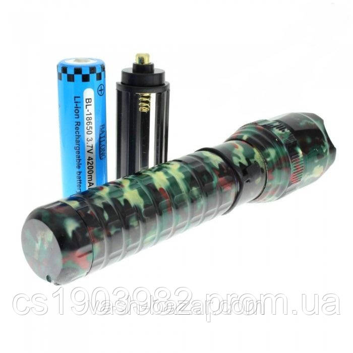 Тактичний ліхтарик Police з лінзою BL-8638