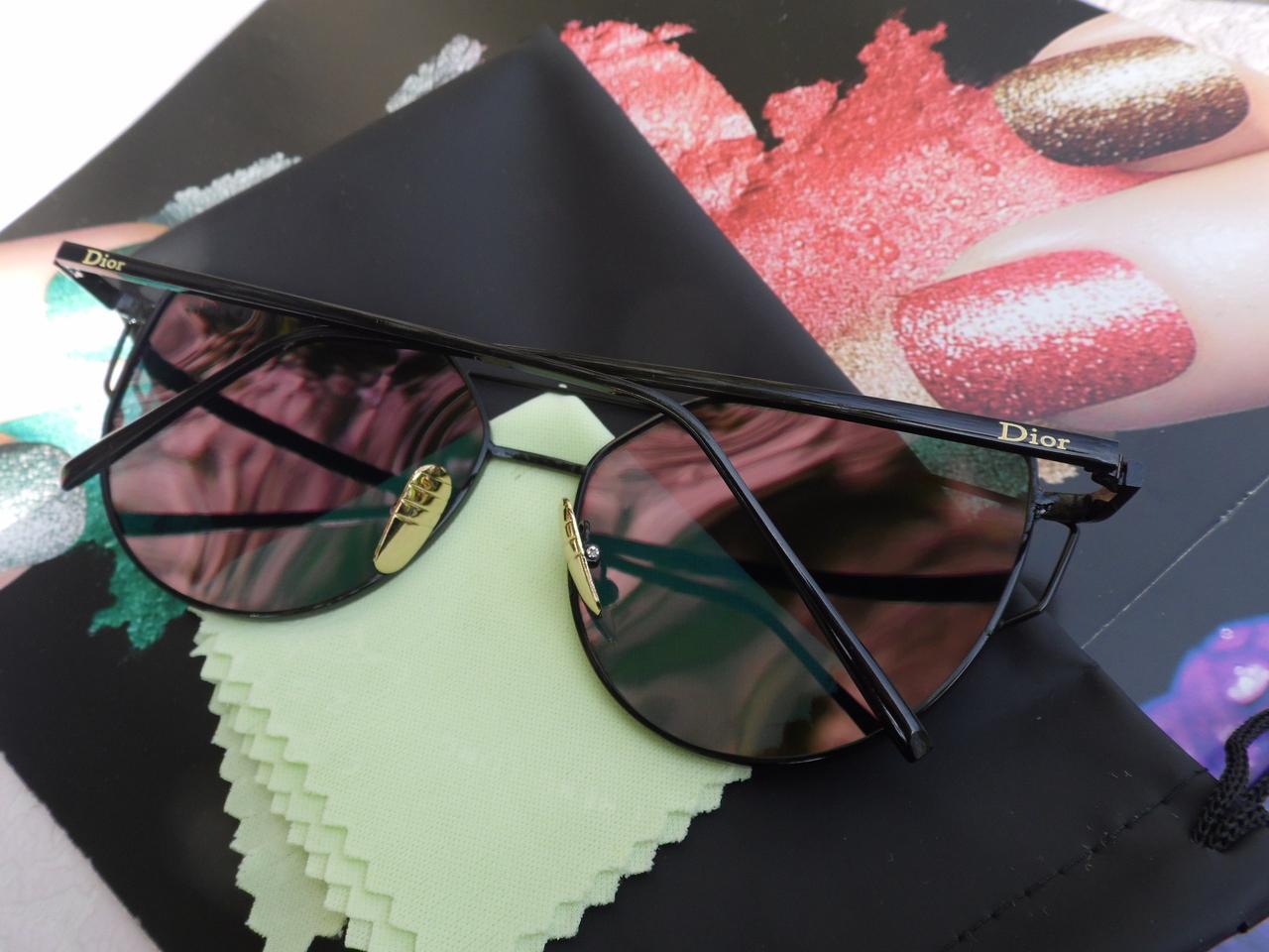 Солнцезащитные очки, цвет линз розовый - фото 8 - id-p554557406