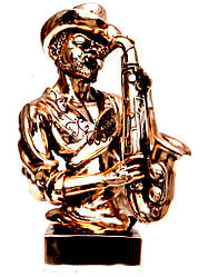 Статуетка саксофоніста джазового музиканта T1612