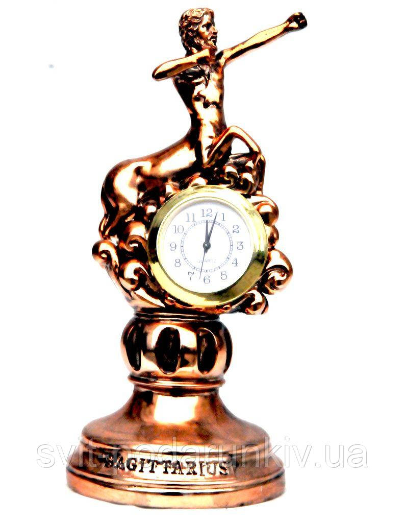 Статуетка настільний годинник знак зодіаку Стрілець T1132, фото 1