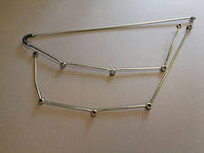 Трубка дренажна форсунок КАМАЗ ЄВРО лів.+прав.7405-1104346/70 (метал. нов.зр.) ЄВРО 740.11-110346/70-42