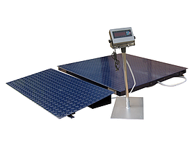 Пандус наїзний для ваг Зевс розмірами 1000х600 (550) мм