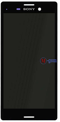 LCD-модуль Sony E2303 / E2306 / E2312 / E2333 / E2353 / E2363 чорний, фото 2
