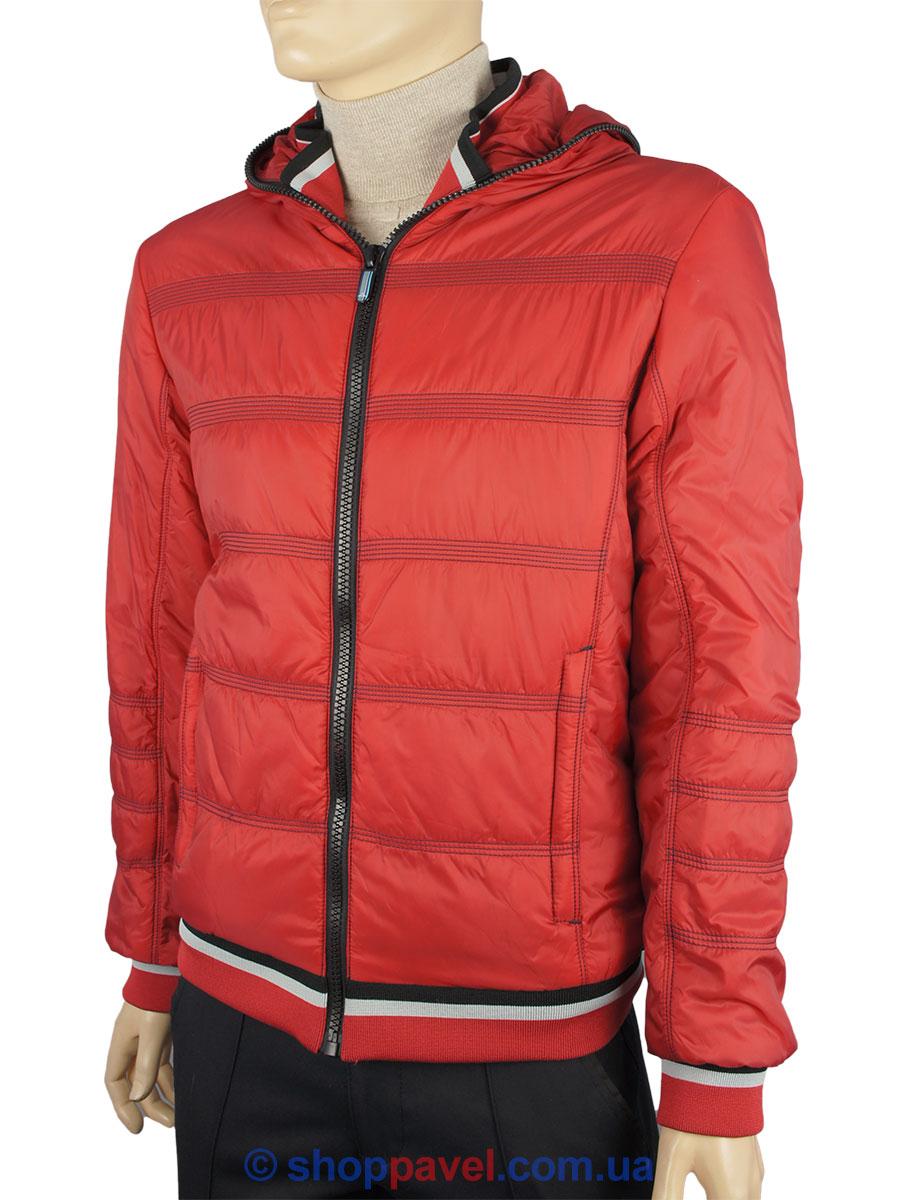 Чоловіча демісезонна червона куртка Malidinu 13611/8, фото 1
