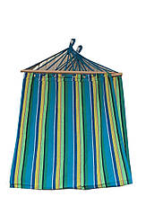 Гамак 80х200 см з дерев'яною поперечиною