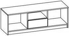 Тумба під телевізор Тіпс 2Д1Ш 420х1232х383мм Меблі-Сервіс, фото 2