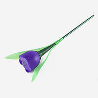 Сонячний світильник - тюльпан для саду Фіолетовий