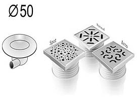 AQUA AMBIENT STANDARD Трап із бічним відведенням 50 мм SPOT