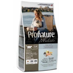Pronature Holistic (Пронатюр Холистик) Atlantic Salmon & Brown Rice сухий корм для кішок з лососем