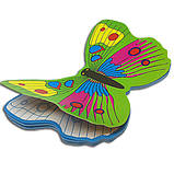 Метелик-розмальовка 3D "Green", фото 4