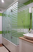 Скляна душова перегородка на ванну