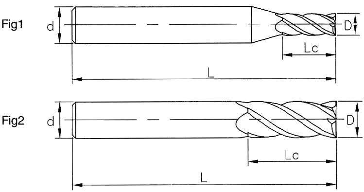 Ø10*25*10*75-4F Фреза тв. сплав. концева (55HRC) - фото 2 - id-p421758899