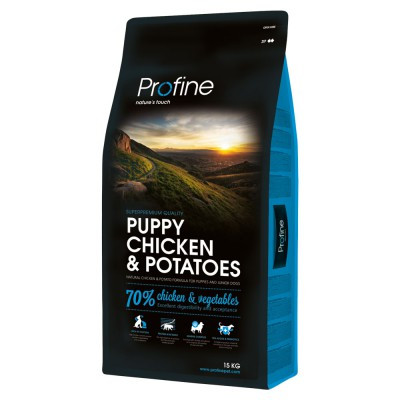 Profine (Профайн) Puppy Chicken & Potatoes сухий корм для цуценят з куркою та картоплею, 15 кг