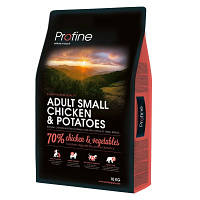 Profine Adult Small Breed Chicken & Potatoes сухой корм для взрослых собак малых пород, 10 кг