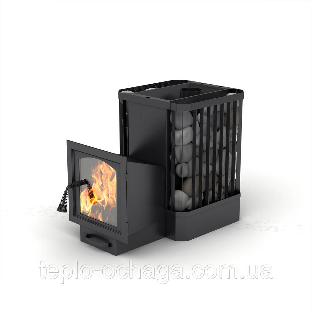 Піч банна дров'яна ПКБ М (Р) Панорама