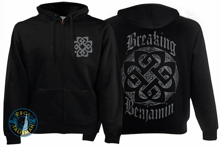 Толстовка на змійці BREAKING BENJAMIN, фото 1