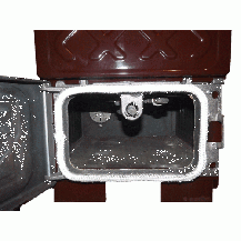Піч опалювальна варильна Mini Stove With Single Door Brick, фото 4