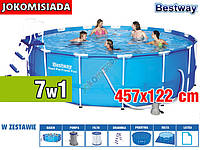 Бассейн каркасный BESTWAY 457x122 см EAE