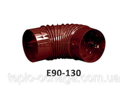 Коліно для димоходу Е-90 130 мм
