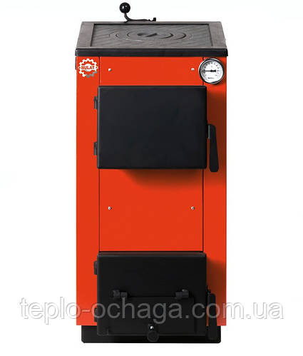 Котел дровяной BULAT ECO-10P с плитой, цена — Prom.ua (ID#550094188)