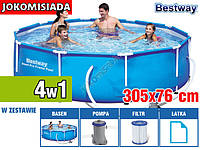 Бассейн каркасный BESTWAY 305x76 см EAE