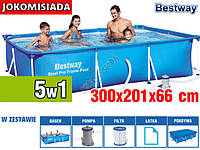 Бассейн каркасный BESTWAY 300x201 см EAE