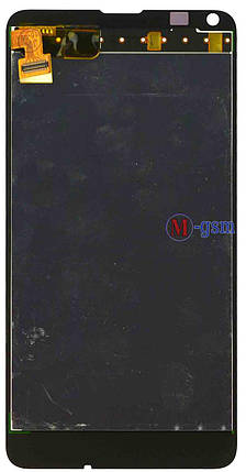 LCD-модуль Lumia 640 чорний, фото 2