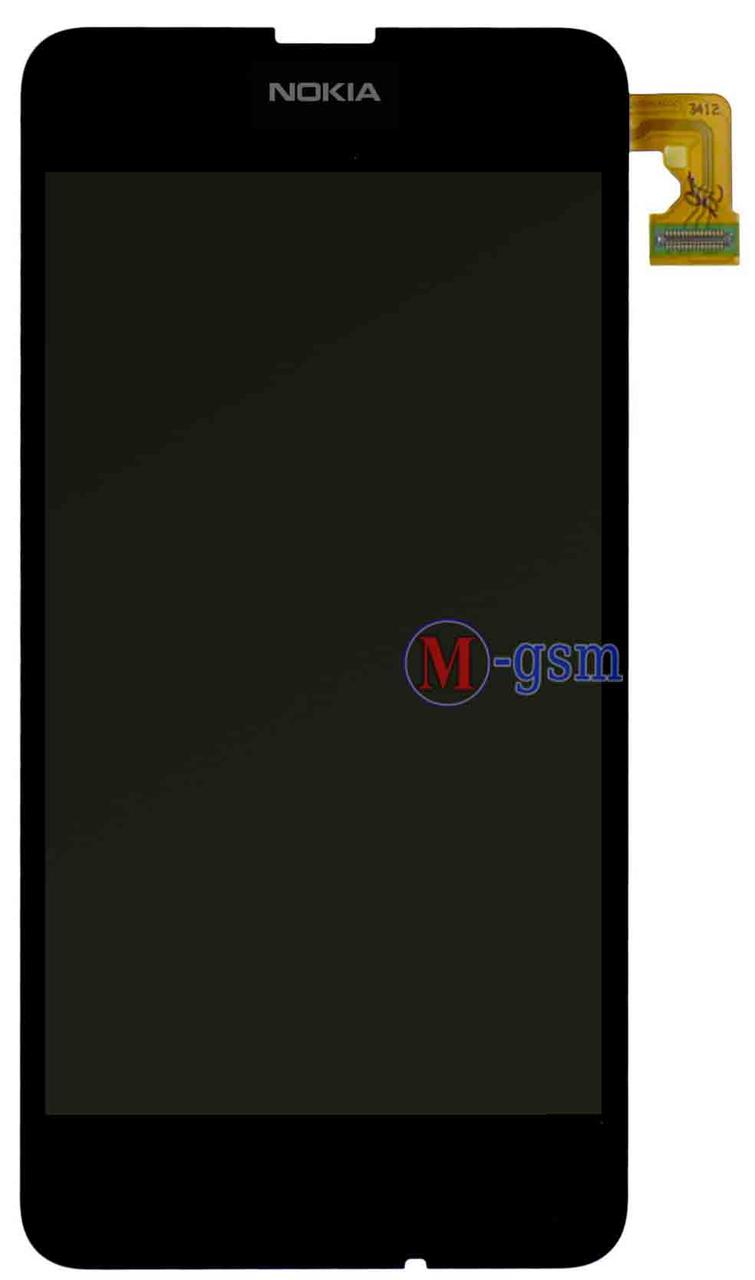 LCD-модуль Lumia 630 Dual SIM, Lumia 635 чорний