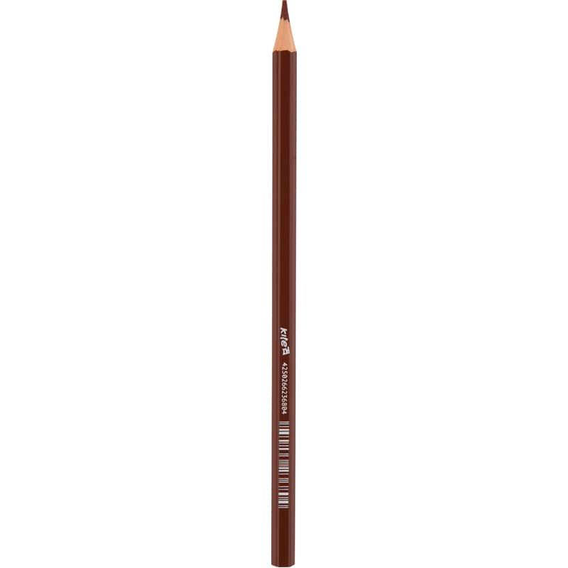 Олівець кольоровий Kite Коричневий K17-1051-19, фото 1