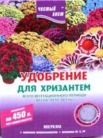 Удобрение кристаллическое для хризантем Чистый Лист 300гр