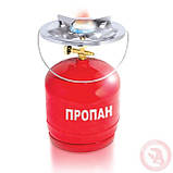 Газовий балон на 8 літрів із пальником (примус), фото 2