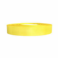 Атласная лента желтая (1,2 см х 36 ярдов)