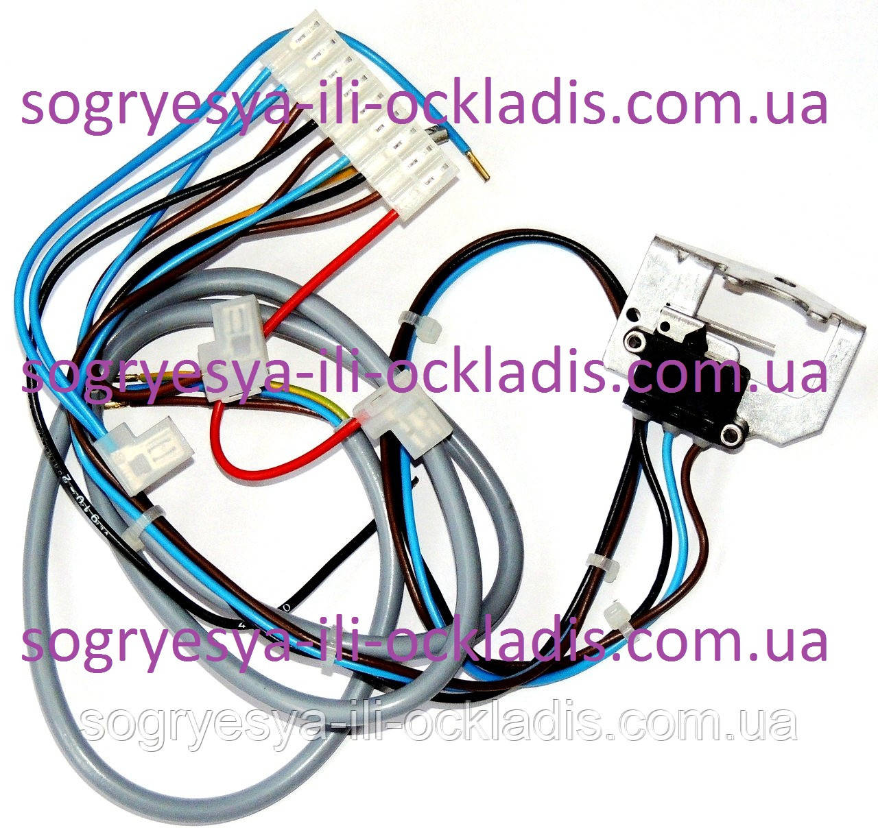 Мікроперемикач два контакти з утримкою. дріт. клемою (ф у, EU) Baxi Western, арт. 607470, к.з. 0068/4, фото 1