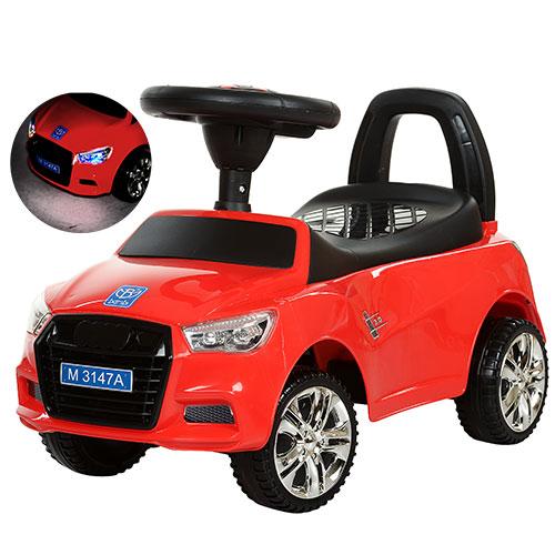 Машинка каталка-толокар Audi Bambi M 3147A Ауді, Червоний