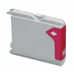 Сумісний картридж Inkdigo™ Brother LC970 / LC1000 Magenta XL, пурпурний, 20ml, аналог LC970M / LC1000M.