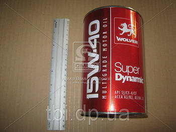 Масло моторне Wolver Super Dynamic SAE 15W-40 API SJ/CF-4 (Каністра 1л)