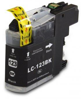 Сумісний картридж Inkdigo™ Brother LC-123 (LC123) Black XL, чорний, 16ml, аналог LC123BK.