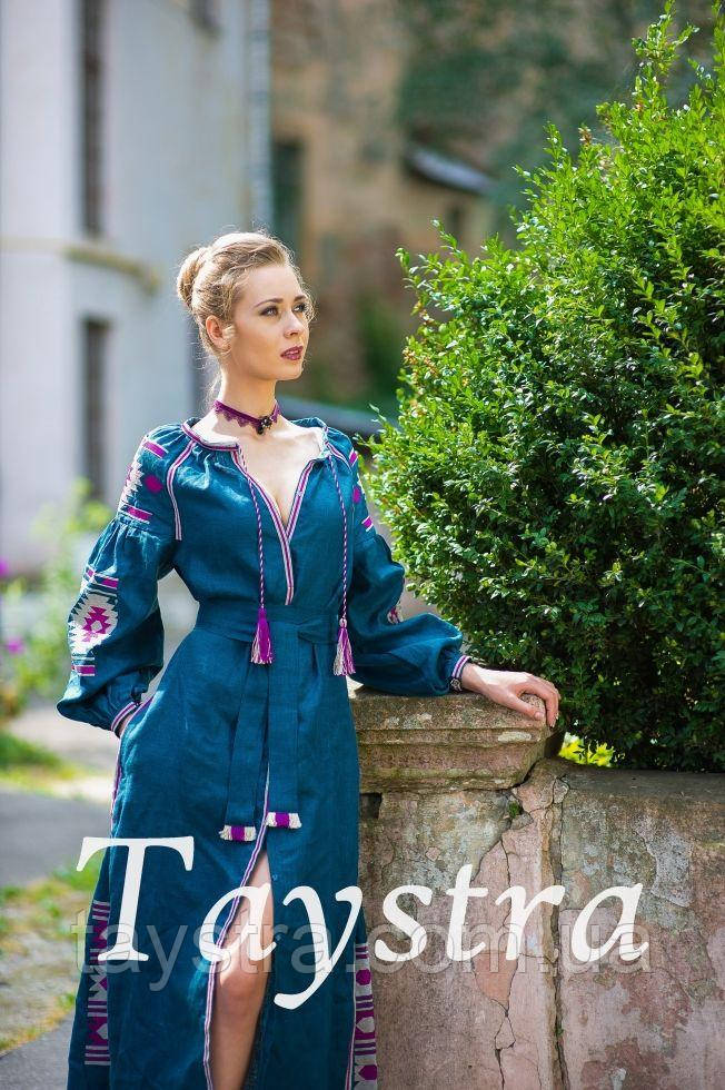 Бохо Платье Женское Вышитое Бохо, Вышиванка Лен, Этно, Стиль Бохо Шик ...