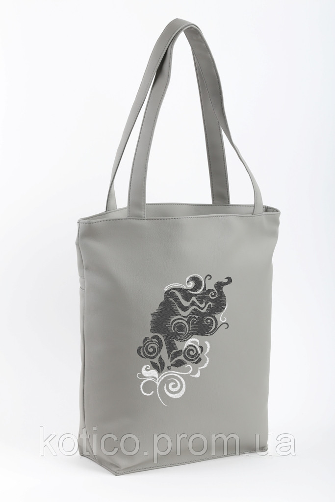 Сумка Стандарт флай «Дівчина з кучерями», фото 1