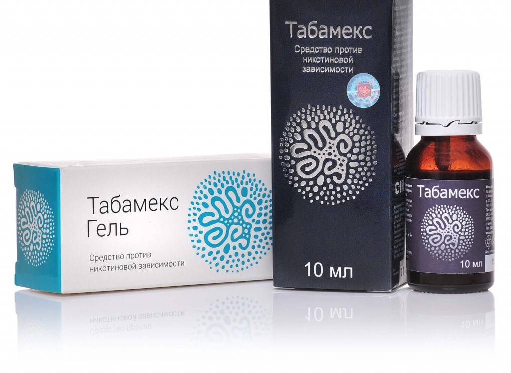 Комплекс Краплі+Гель від нікотинової залежності Табамекс, фото 1