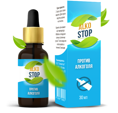 Краплі від алкоголізму Alko Stop (АлкоСтоп), фото 1