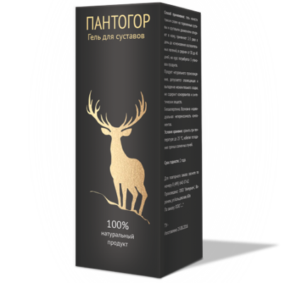 Пантогор - гель для суглобів greenpharm, фото 1