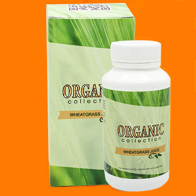 Wheatgrass - витамины для волос от Organic Collection (Витграсс), greenpharm - фото 1 - id-p555064915