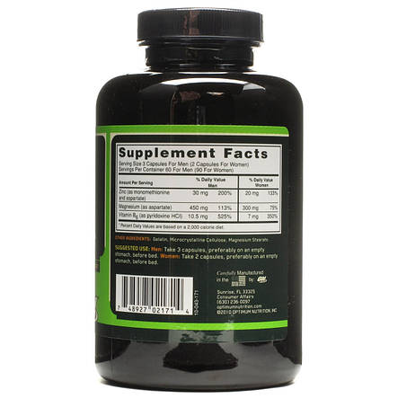 Бустер від Optimum Nutrition ZMA 90 капс, фото 2